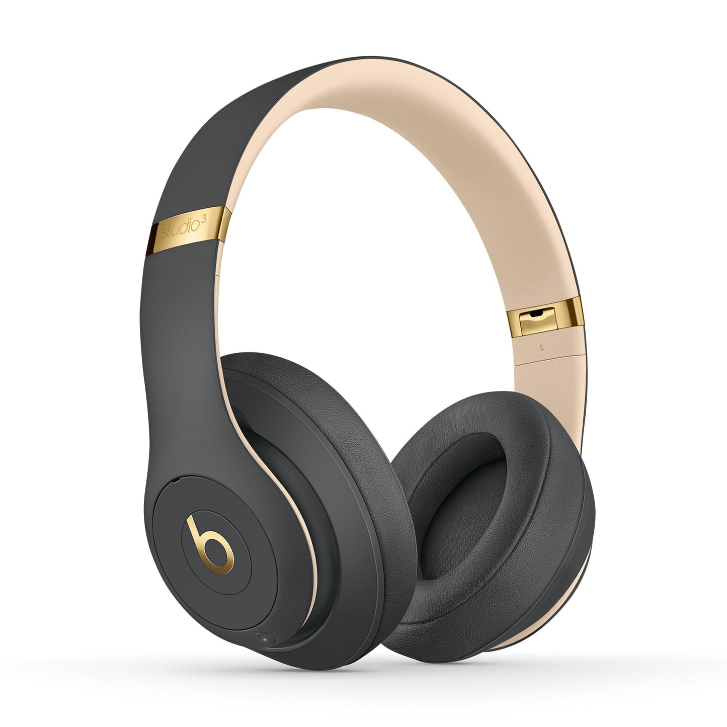 Beats Studio3 Wireless Over-Ear Noise Cancelling Headphones Shadow Gray (MXJ92LL/A)